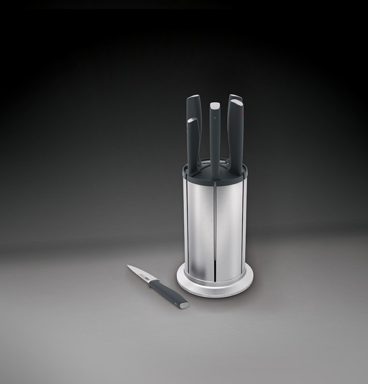Набор ножей в подставке elevate carousel 100, нержавеющая сталь, 6 шт. (60852)