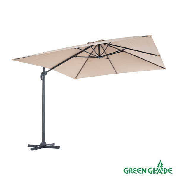 Зонт садовый Green Glade 2003 светло-коричневый (89083)