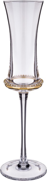 Набор из 6-ти бокалов для шампанского "уайнд" 130 мл. серия "muza color" Dalian Hantai (595-004)