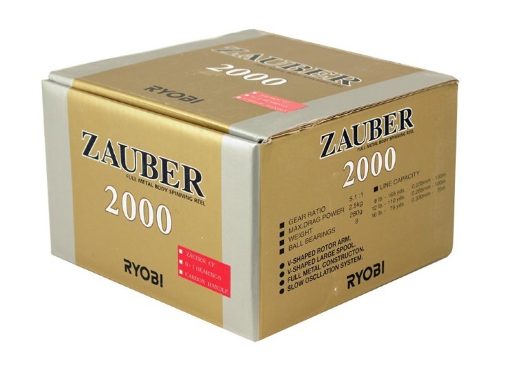 Катушка безынерционная Ryobi Zauber CF 2000 9+1bb (56743)