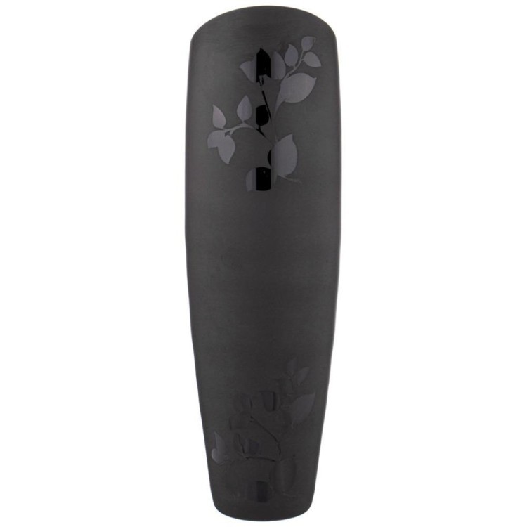 Ваза "fino black liana" высота 40 см Muza (380-721)