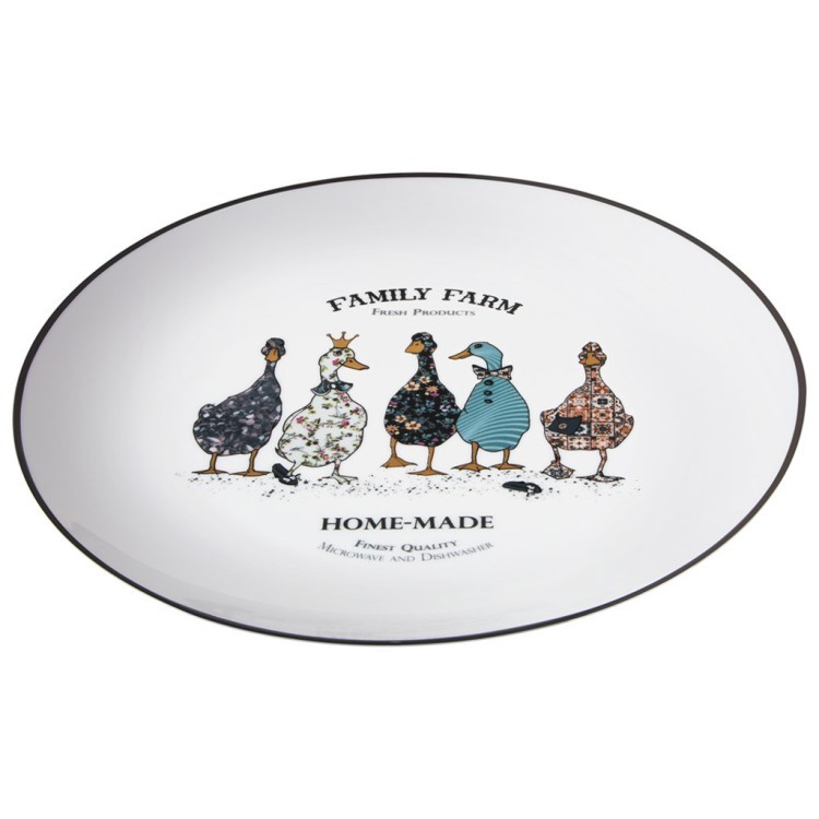 Набор тарелок обеденных 25,5 см lefard "family farm" 2 шт. Lefard (425-299)