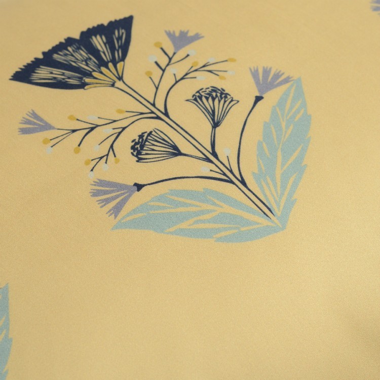 Комплект постельного белья из сатина с принтом "Летний цветок" из коллекции russian north, 200х220 см (66406)