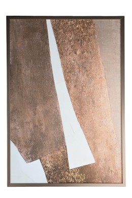 Холст "Золотое искусство-1" 70*100 см,багет латунь, зол.поталь (TT-00016933)