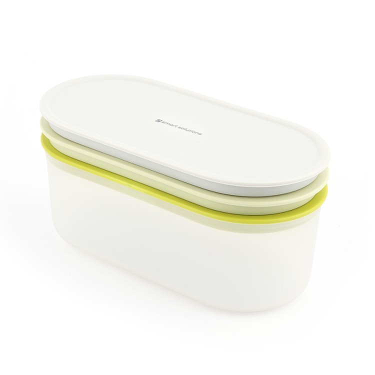 Терка с контейнером и крышкой smart helper, 20х10х9,5 см (80467)