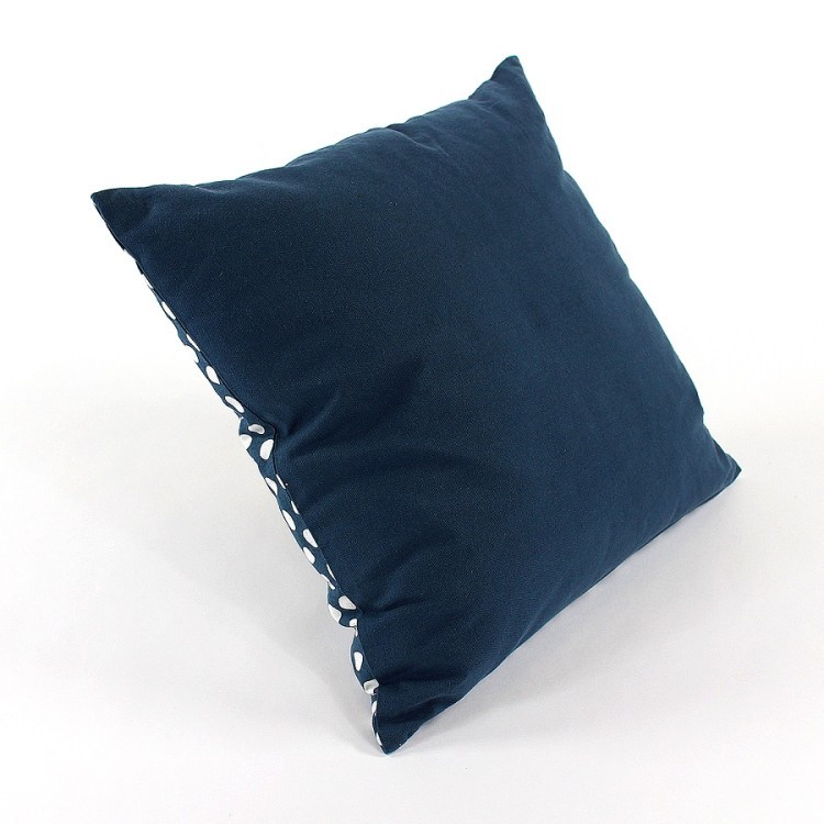 Чехол для подушки из хлопка с принтом funky dots, темно-серый cuts&pieces, 45х45 см (63542)