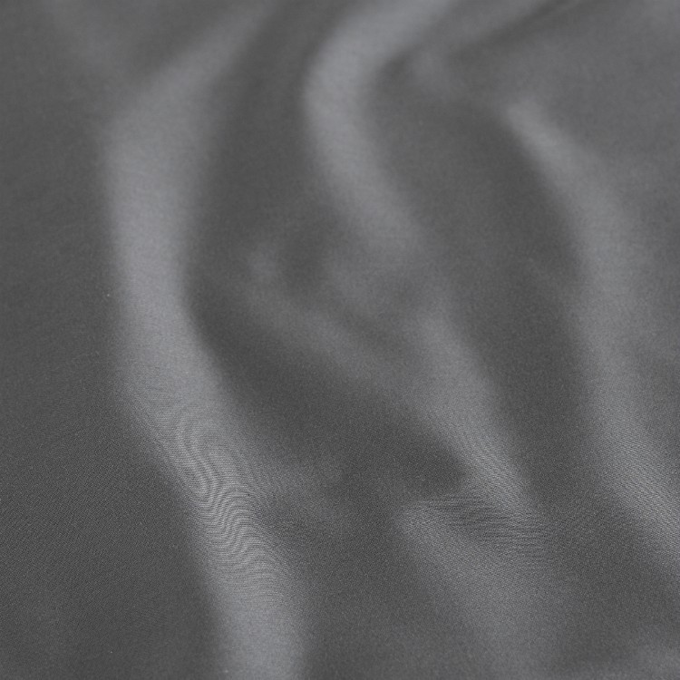 Комплект постельного белья из сатина темно-серого цвета из коллекции wild, 150х200 см (68421)