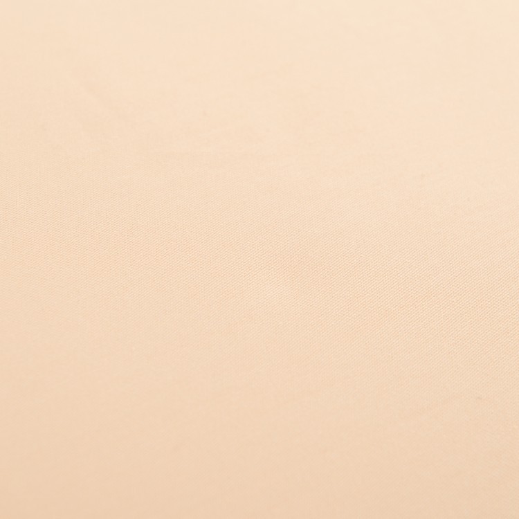 Простыня на резинке из сатина бежево-розового цвета из коллекции essential, 180х200 см (70469)