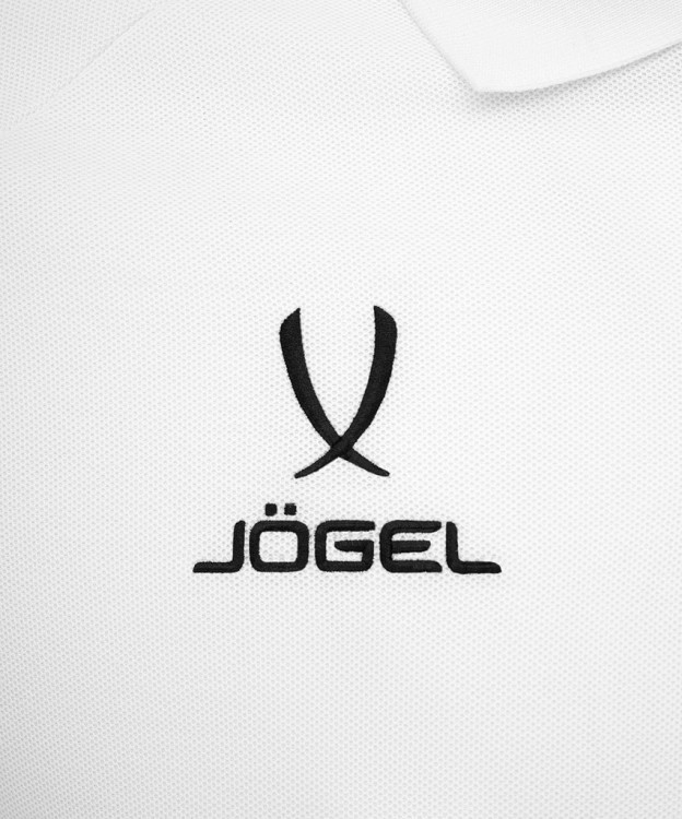 Поло JOGEL CAMP 2 CVC Polo, белый (2130825)