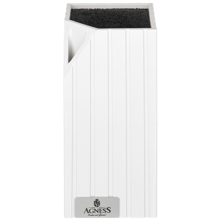 Подставка для ножей agness универсальная, 12x12x23 см Agness (911-689)