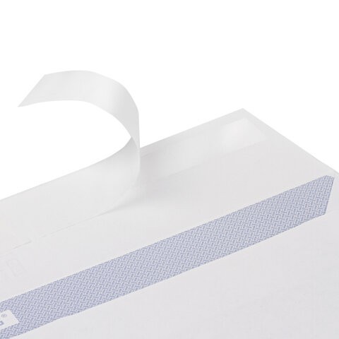 Конверты почтовые С4 отрывная лента Куда-Кому внутренняя запечатка 50 шт 112180 (3) (86198)