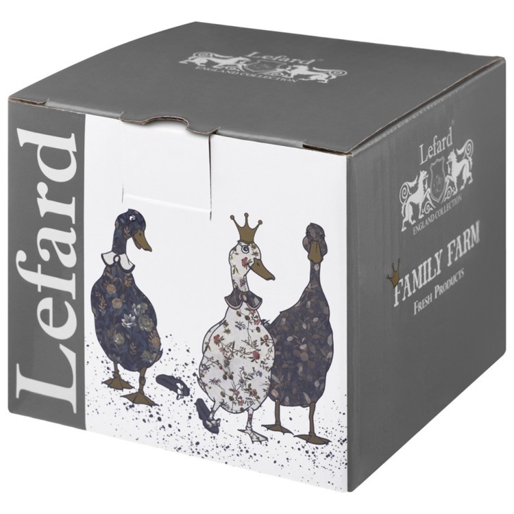 Банка lefard "family farm" с силиконовой крышкой 9*9*7,5 cm 300 мл Lefard (359-915)