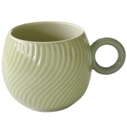 Кружка waves, 350 мл, зеленая (80328)
