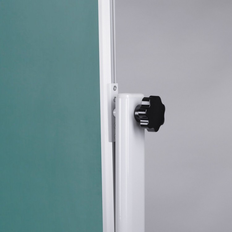 Доска для мела/магнитно-маркерная на стенде 120х180 см 2-сторон. зеленая/белая Staff 238007 (1) (89705)