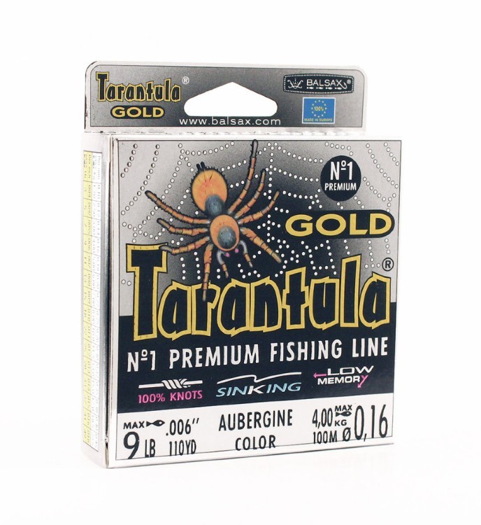 Леска Balsax Tarantula Gold Box 100м 0,16 (4,0кг) (58657)