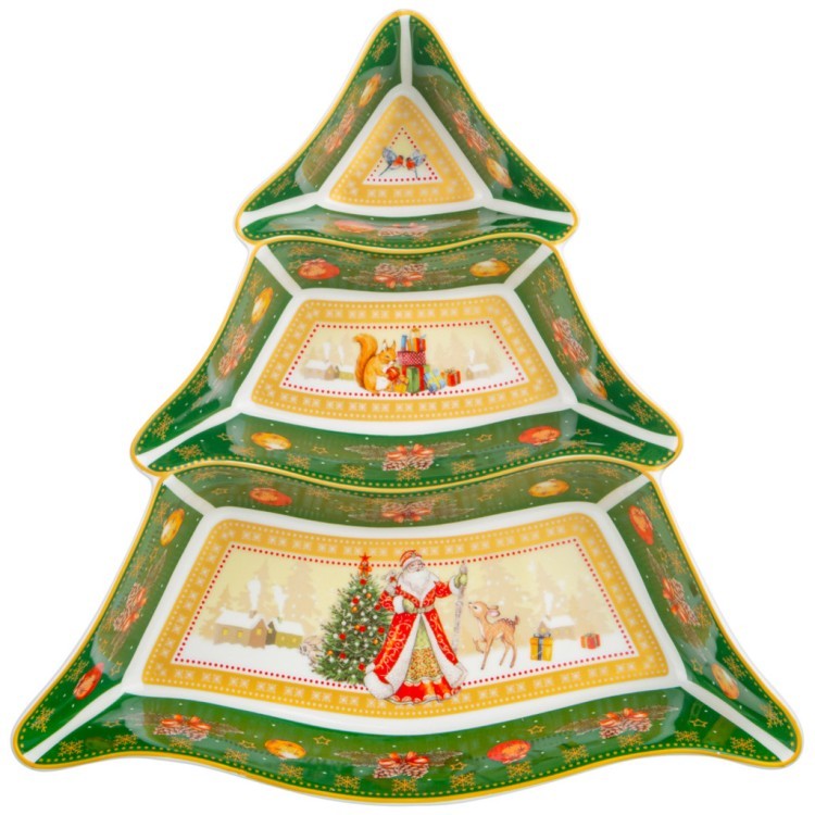 Менажница "christmas collection" 24х24х3 см. Lefard (85-1627)