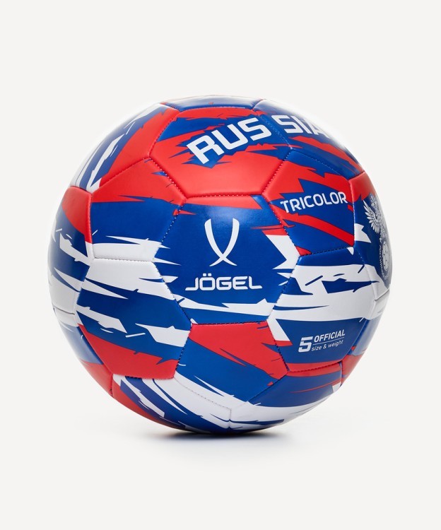 Мяч футбольный JÖGEL Flagball Tricolor №5 (2115754)