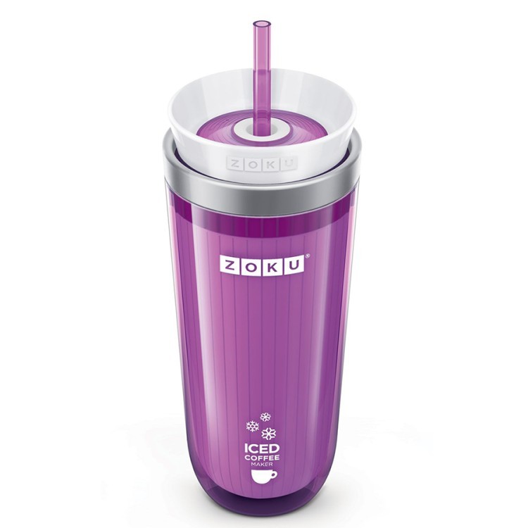 Стакан для охлаждения напитков iced coffee maker фиолетовый (57285)