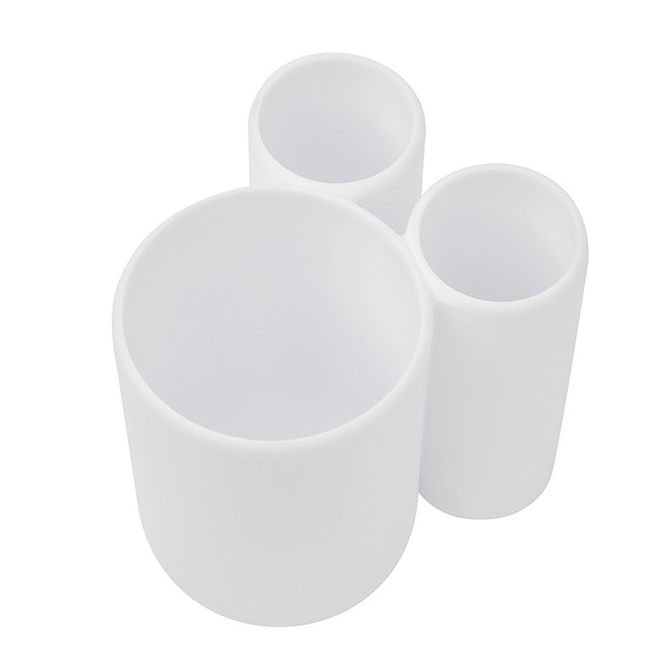 Стакан для зубных щеток touch, белый (41401)