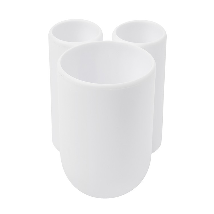 Стакан для зубных щеток touch, белый (41401)
