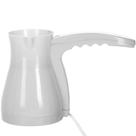 Турка электрическая SH БЕЛАЯ пластик 0,5л (001-У)