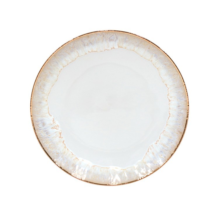 Тарелка TA601-WGD(COP271-00115C), керамика, white, gold, CASAFINA BY COSTA NOVA Тарелка TA601-WGD(COP271-00115C), керамика, white, gold, CASAFINA BY COSTA NOVA