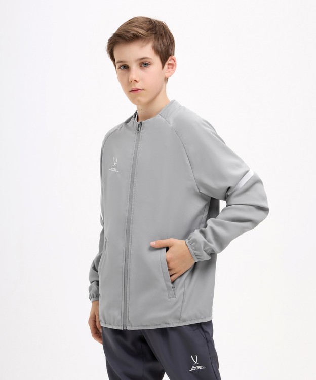 Куртка спортивная CAMP 2 Lined Jacket, серый, детский (2112617) Куртка спортивная CAMP 2 Lined Jacket, серый, детский (2112617)