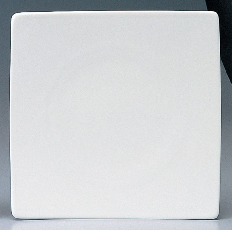 Тарелка квадратная, 27 см 92626-5270, 27.5 см, костяной фарфор, white, NARUMI
