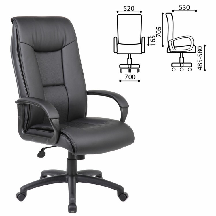 Кресло руководителя Brabix Premium Work EX-513 экокожа черное 531943 (1) (71858) Кресло руководителя Brabix Premium Work EX-513 экокожа черное 531943 (1) (71858)