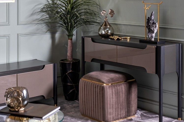 Пуф Гларус (Glarus), велюр коричневый 45*45*45 см (TT-00009827)