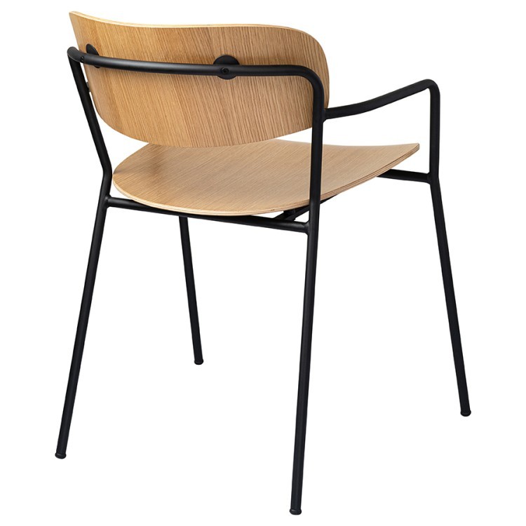 Стул с подлокотниками torfrid, светлый орех (79923)