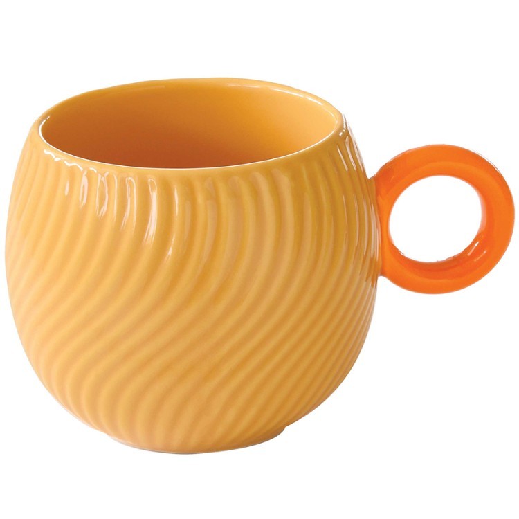 Кружка waves, 350 мл, оранжевая (80329)
