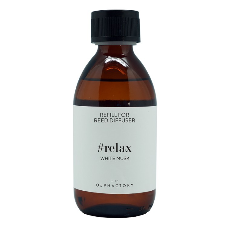 Наполнитель для диффузора the olphactory, relax, white musk, 250 мл (68210)