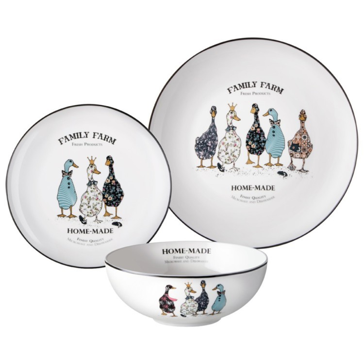Набор посуды обеденный lefard "family farm" на 6 пер. 18 пр. Lefard (425-298)