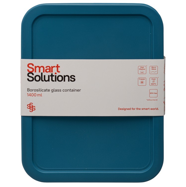 Контейнер для запекания и хранения smart solutions, 1400 мл, темно-синий (71115) Контейнер для запекания и хранения smart solutions, 1400 мл, темно-синий (71115)