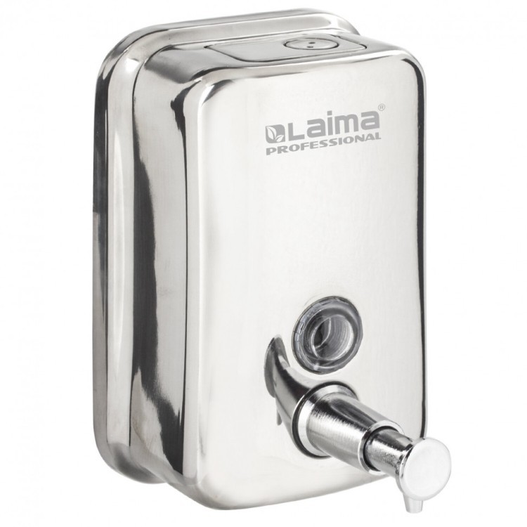 Дозатор для жидкого мыла Laima Professional Inox 0,5 л нержавеющая сталь зеркальный 605394 (1) (90189) Дозатор для жидкого мыла Laima Professional Inox 0,5 л нержавеющая сталь зеркальный 605394 (1) (90189)