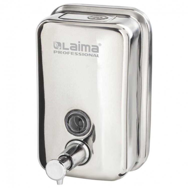 Дозатор для жидкого мыла Laima Professional Inox 0,5 л нержавеющая сталь зеркальный 605394 (1) (90189) Дозатор для жидкого мыла Laima Professional Inox 0,5 л нержавеющая сталь зеркальный 605394 (1) (90189)