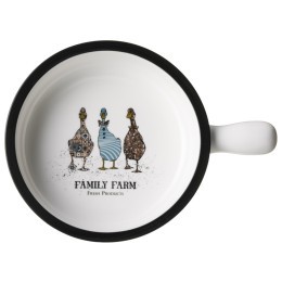 Салатник с ручкой lefard "family farm" 800 мл 27*20*5 см Lefard (263-1449)