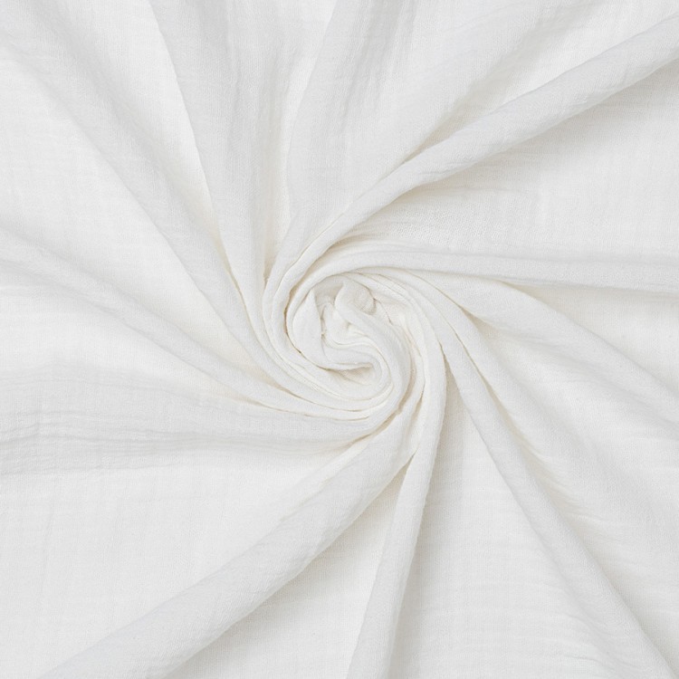 Штора из муслина с декором цвета карри из коллекции essential, 150х290 см (77783)