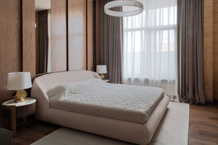 Кровать Палаццо(Palazzo) 160 без мех.рогожка св.бежевая Norton-SVBEG 198*240*90см (TT-00015054)