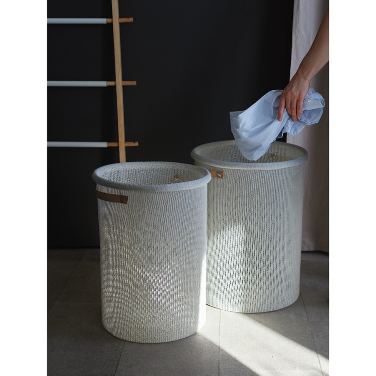 Корзина для хранения sustainable collection, D42х55 см, молочная (78511) Корзина для хранения sustainable collection, D42х55 см, молочная (78511)