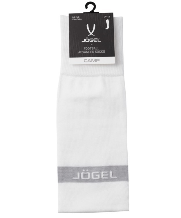 Гетры футбольные JÖGEL CAMP ADVANCED SOCKS, белый/серый (2076997)