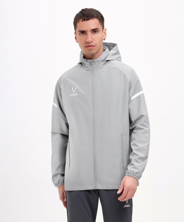 Куртка ветрозащитная JÖGEL CAMP 2 Rain Jacket, серый (2113013) Куртка ветрозащитная JÖGEL CAMP 2 Rain Jacket, серый (2113013)