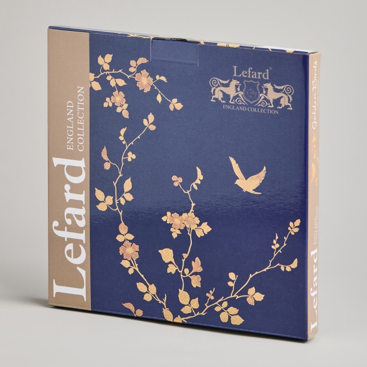 Тарелка закусочная lefard "golden birds" 22 см Lefard (419-138)