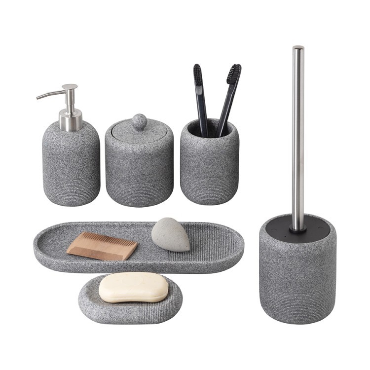 Подставка для ванных принадлежностей loup, графитовая (80001)