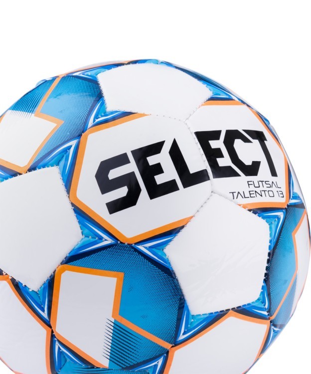 Мяч футзальный Futsal Talento 13 852617, №3, белый/синий/оранжевый (714843)