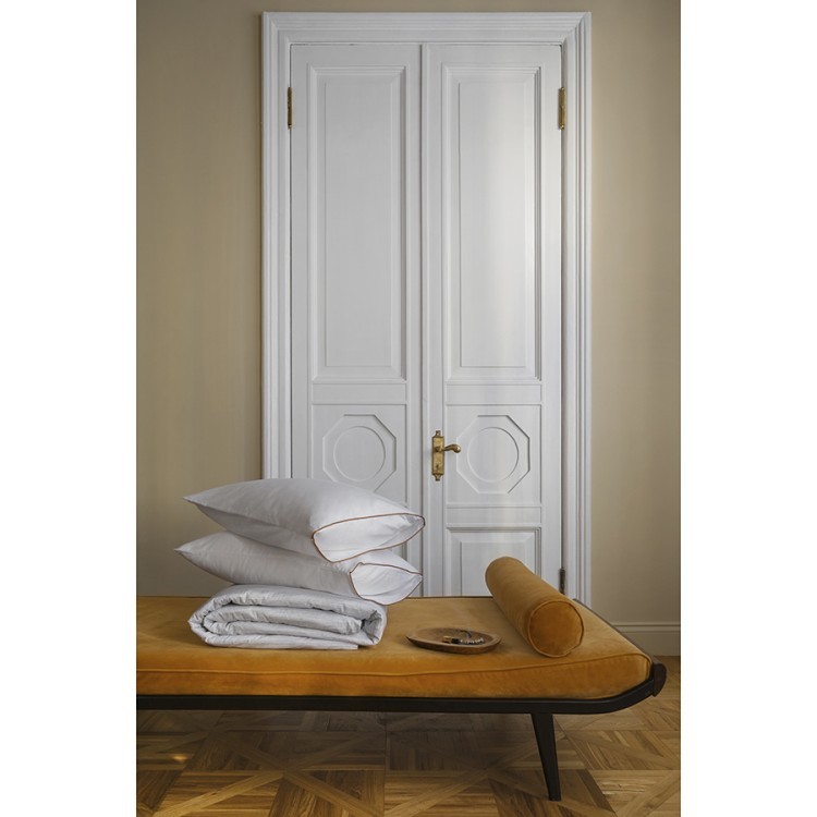 Комплект постельного белья из сатина из коллекции meditation, caramel, 150х200 см (77723)