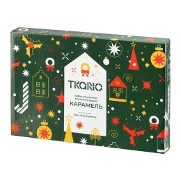 Набор стеклянных ёлочных игрушек Карамель из коллекции new year essential, 8см (81013)