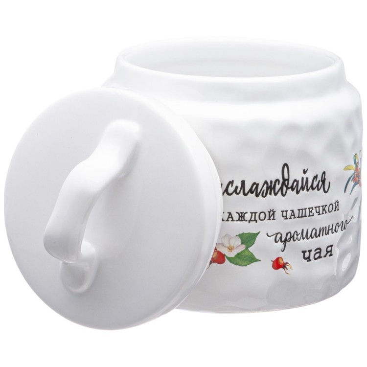 Банка для сыпучих продуктов коллекция "crumpled" 13*13*15 см Lefard (157-206)