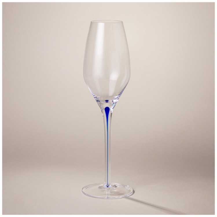Набор бокалов для шампанского из 2 шт "accent" sky blue 300 мл Lefard (693-052)
